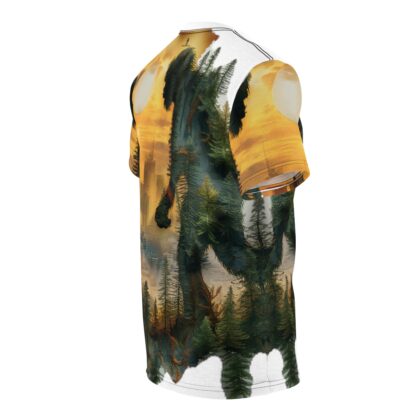 CITY SQUATCH - Unisex Cut & Sew Tee (AOP) Ai Artist E2D - Image 6