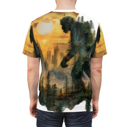 CITY SQUATCH - Unisex Cut & Sew Tee (AOP) Ai Artist E2D - Image 7