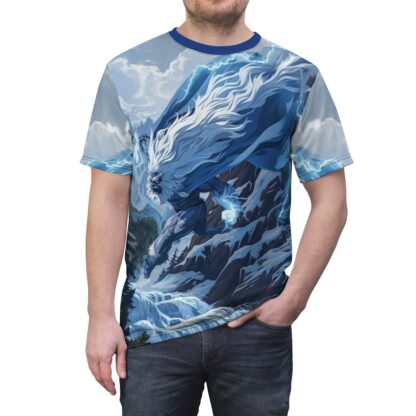 YETI HOLLAR - Unisex Cut & Sew Tee (AOP) Ai Artist E2D