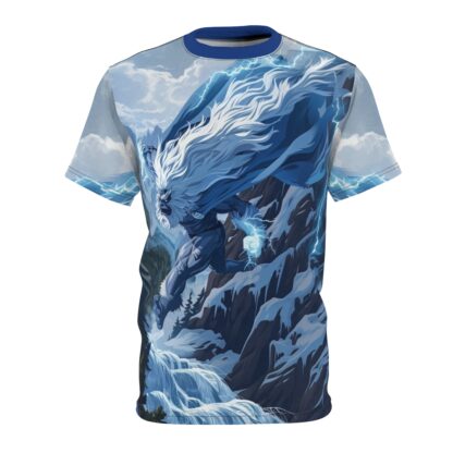 YETI HOLLAR - Unisex Cut & Sew Tee (AOP) Ai Artist E2D - Image 3