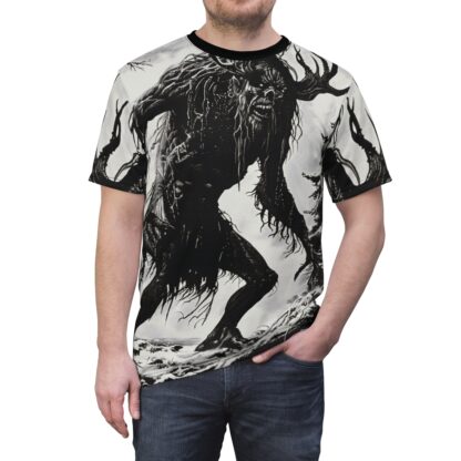 Wendigo - Unisex Cut & Sew Tee (AOP) Ai Artist E2D