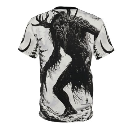 Wendigo - Unisex Cut & Sew Tee (AOP) Ai Artist E2D - Image 4