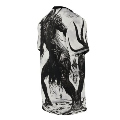 Wendigo - Unisex Cut & Sew Tee (AOP) Ai Artist E2D - Image 6