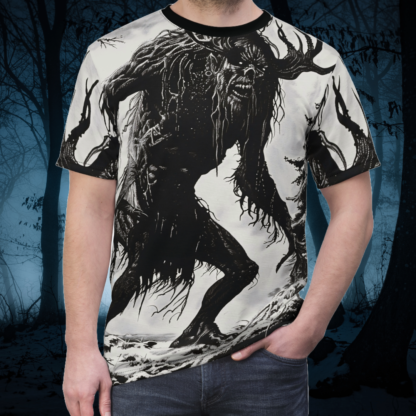 Wendigo - Unisex Cut & Sew Tee (AOP) Ai Artist E2D