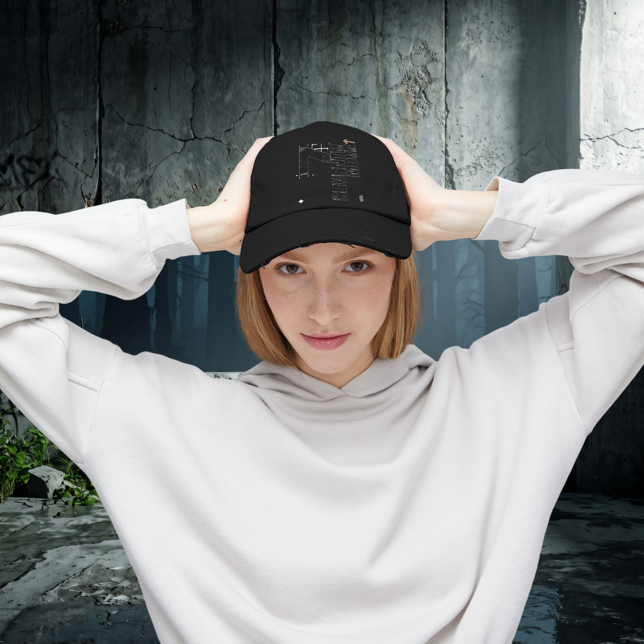 Seventh Move Distressed Vintage Cap - Image 10