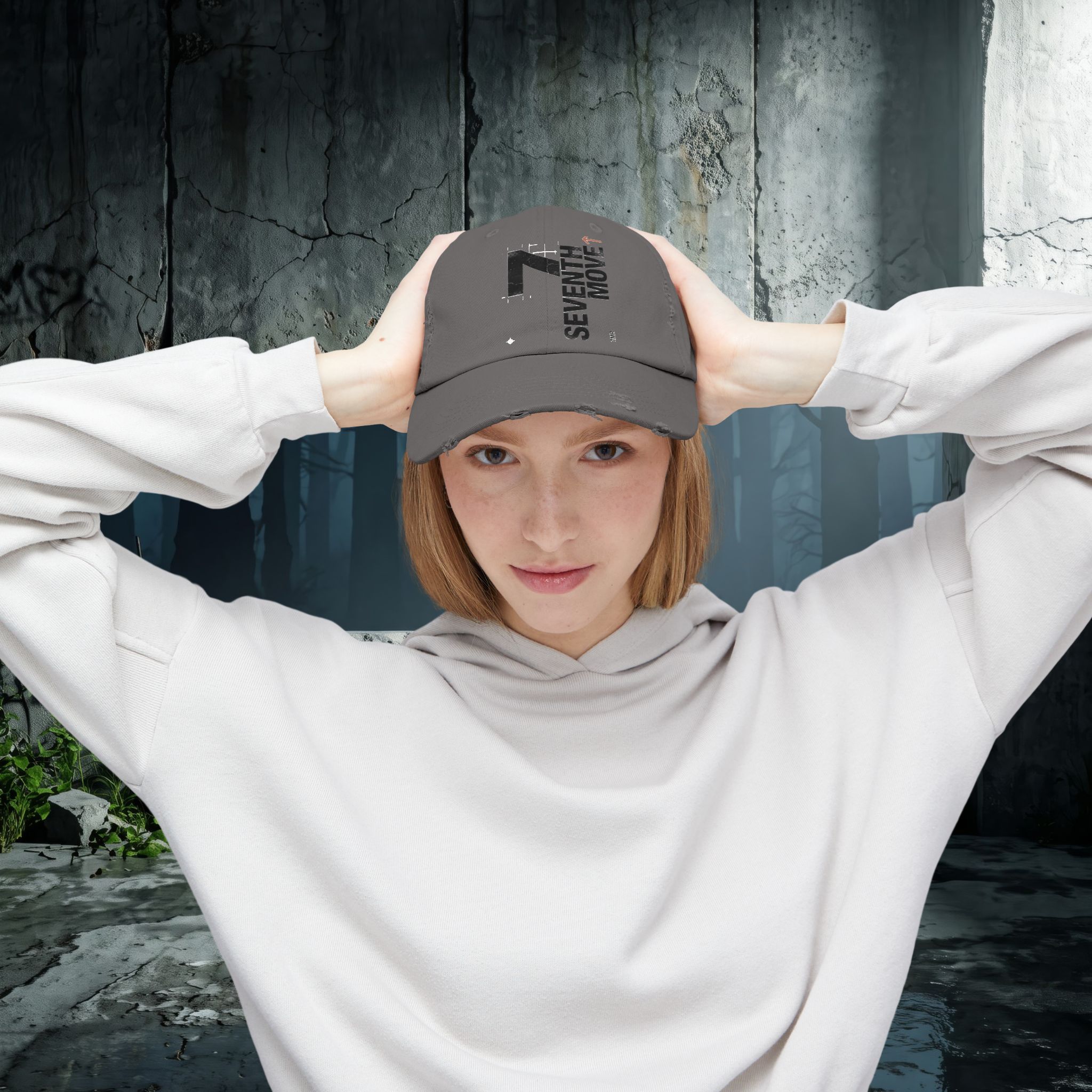 Seventh Move Distressed Vintage Cap