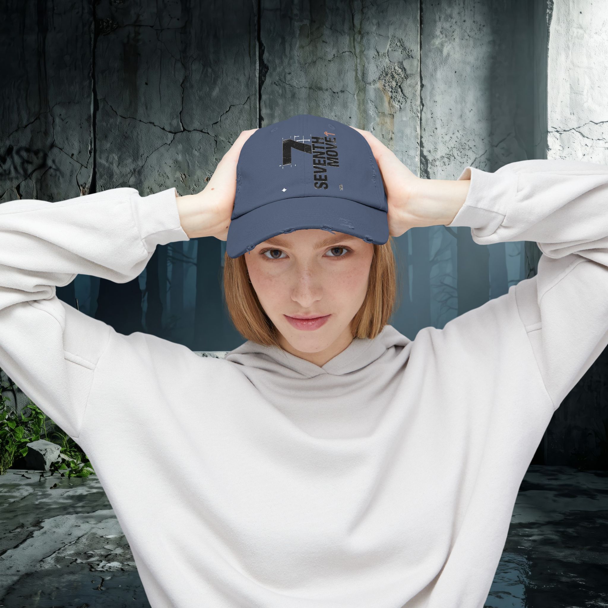 Seventh Move Distressed Vintage Cap - Image 30