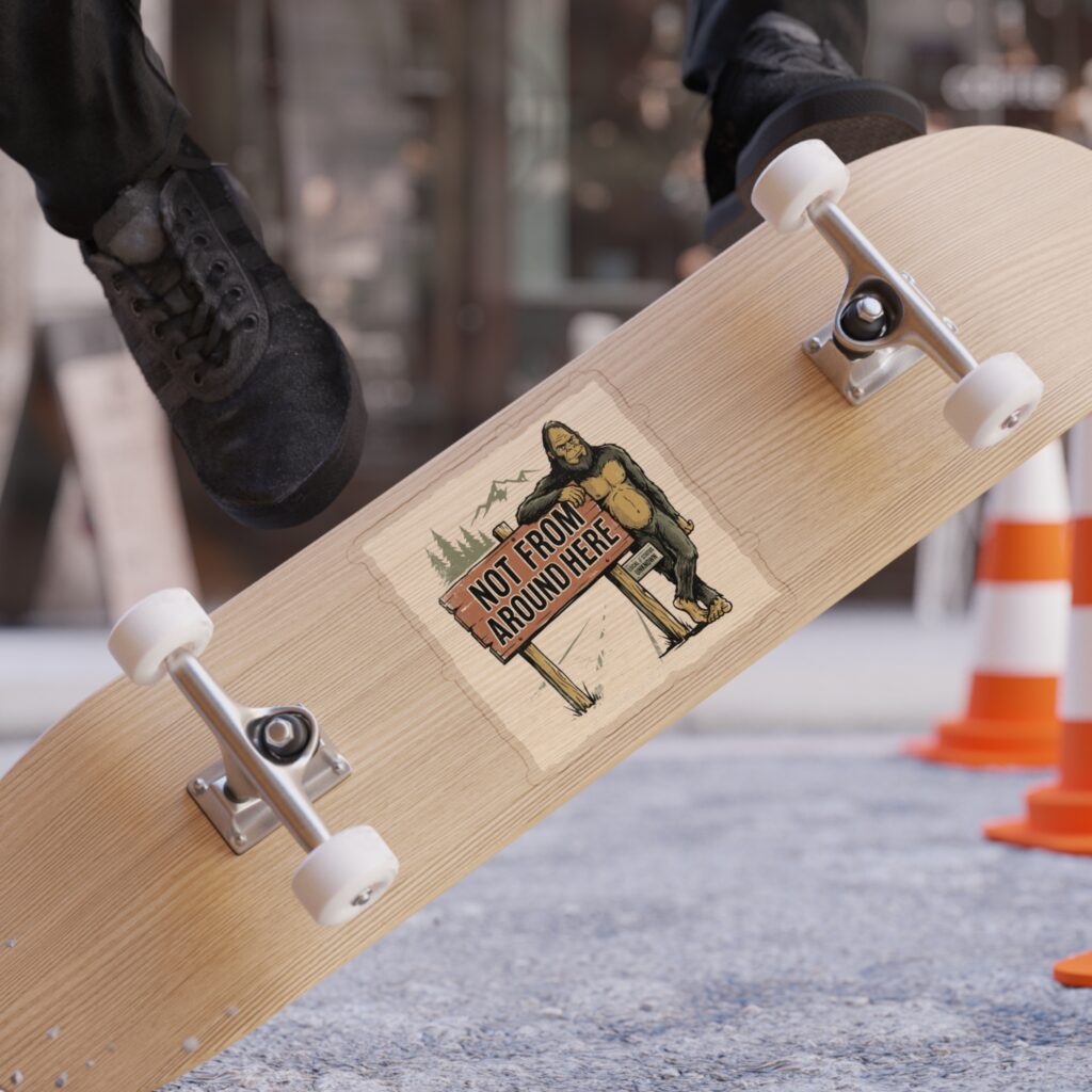 Not From Around Here - Outdoor Sticker