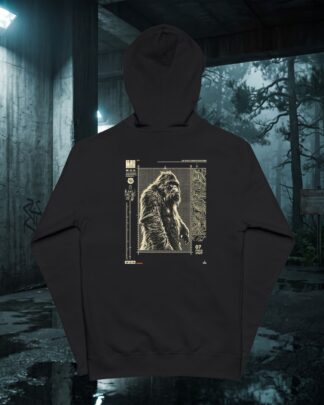 W.O.N. — Retro Cryptid Zip-Up Sweatshirt