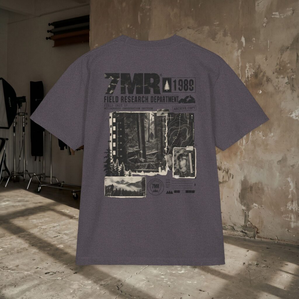 7MR Field Research 1989 Wilderness Crew Tee
