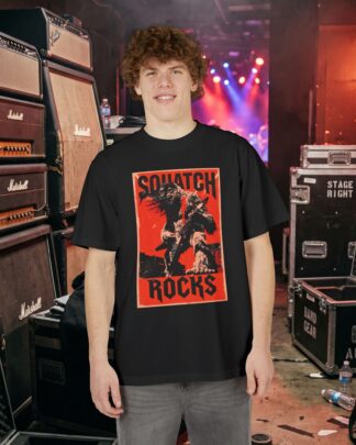 Sasquatch Rocks T-Shirt – 'Sightings Tour' Graphic Tee