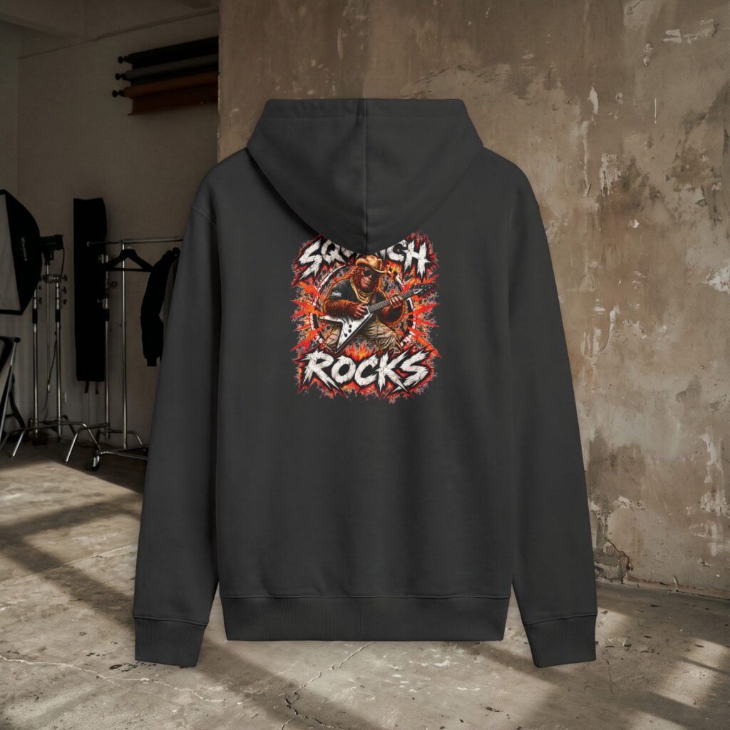 SQATCH ROCKS — Vintage Zip-Up Hoodie
