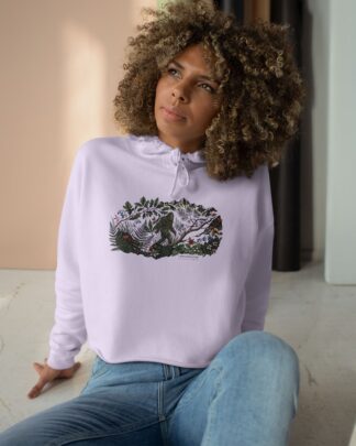 Undiscovered — Cropped Hoodie