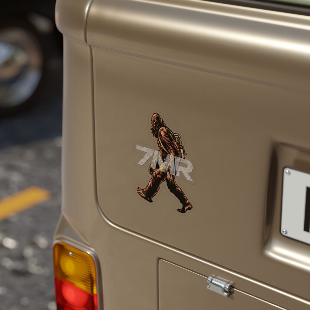 Walker Die-Cut Sticker