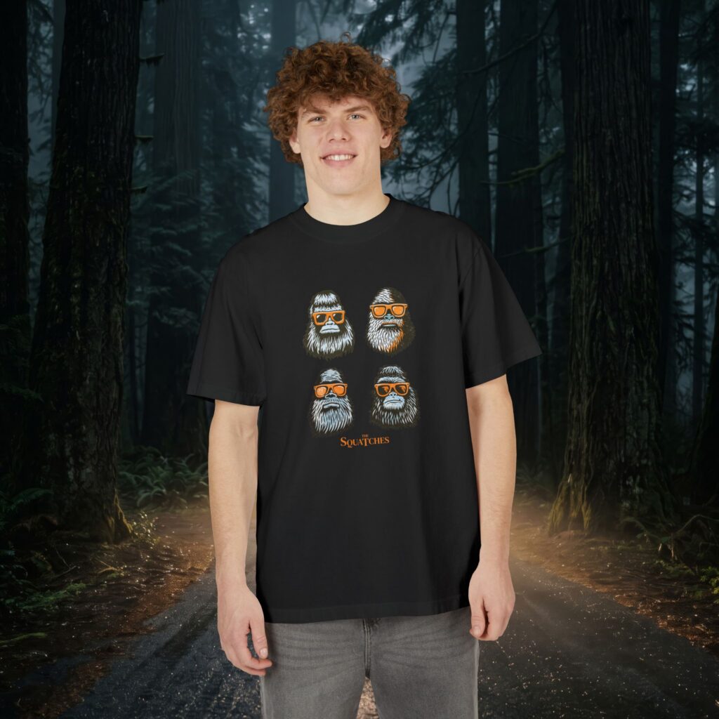 THE SQUATCHES v1 — Retro Rock Graphic T-Shirt